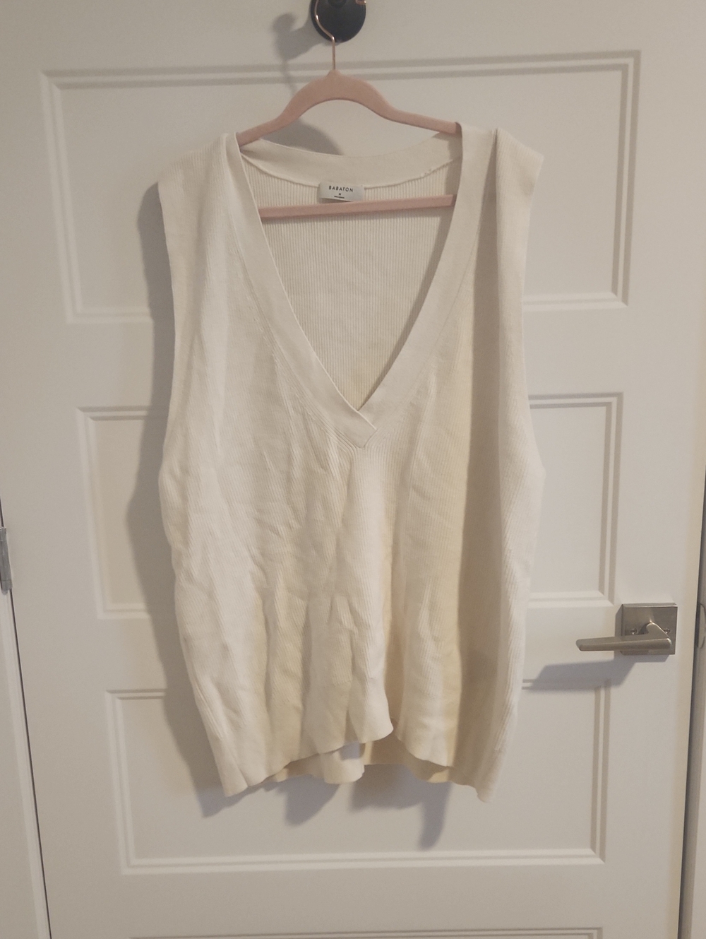 Aritzia Cotton Cashmere Sweater Vest